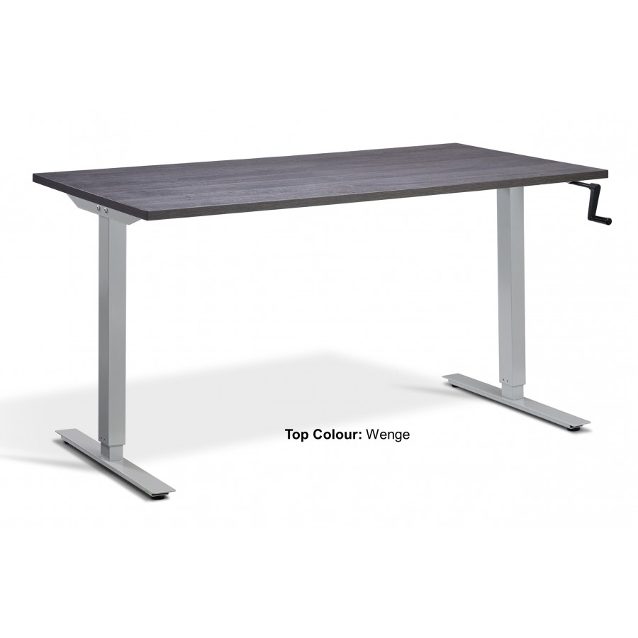 Solo Manual Height Adjustable Desk